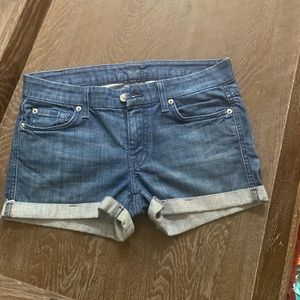 7 for all man kind shorts